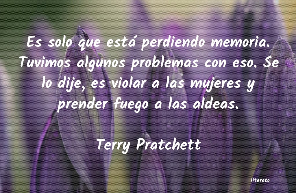 Frases de Terry Pratchett