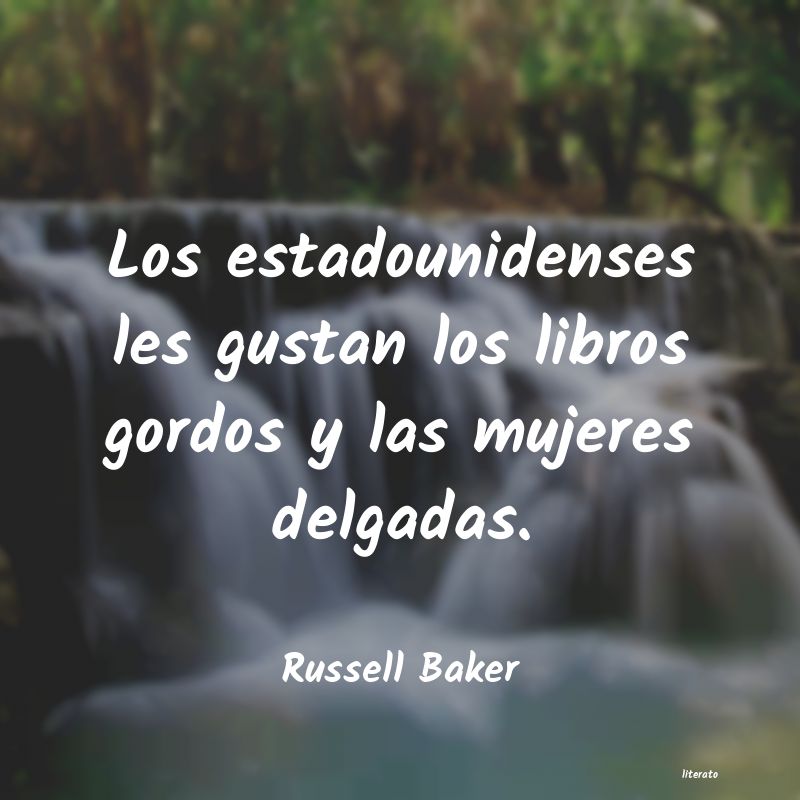 frases de Russell Baker