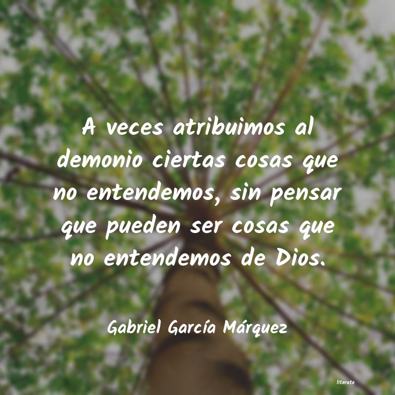 Frases de Gabriel García Márquez