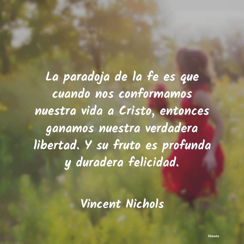Frases de Vincent Nichols