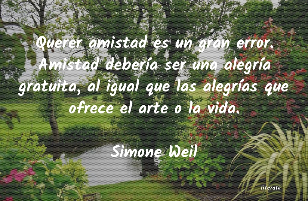 Frases de Simone Weil