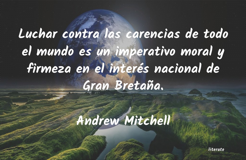 Frases de Andrew Mitchell