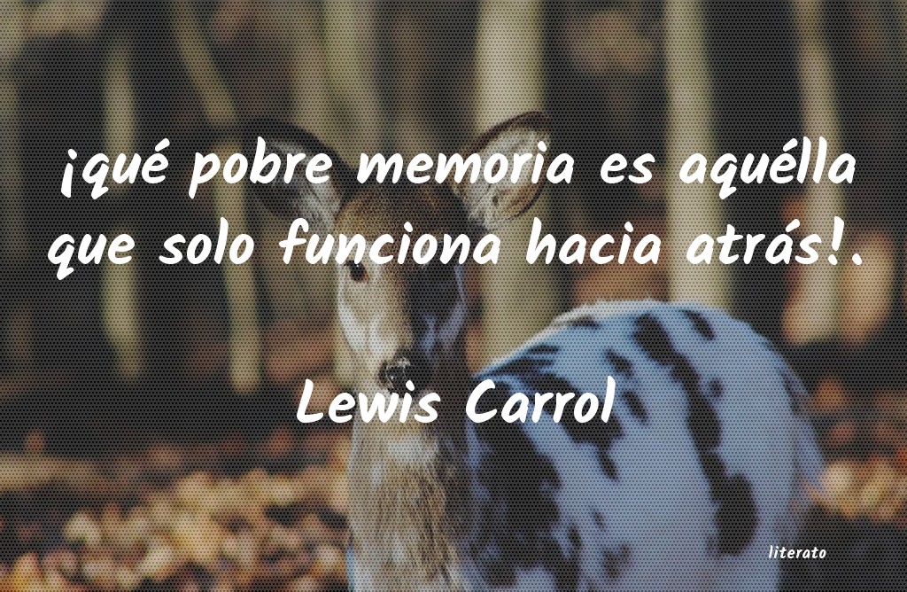 Frases de Lewis Carrol