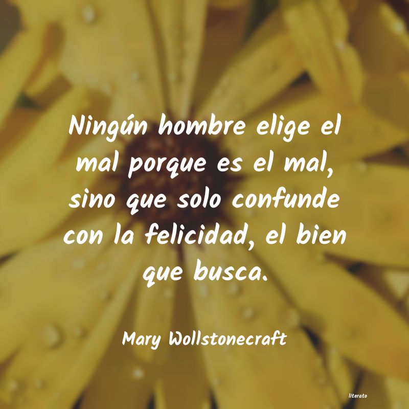 frases de Mary Wollstonecraft
