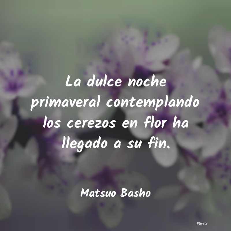 Frases de Matsuo Basho