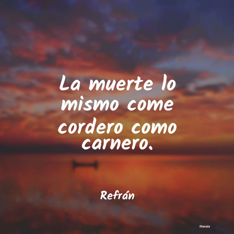 frases de Refrán
