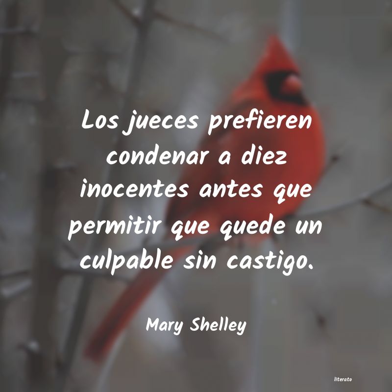 Frases de Mary Shelley