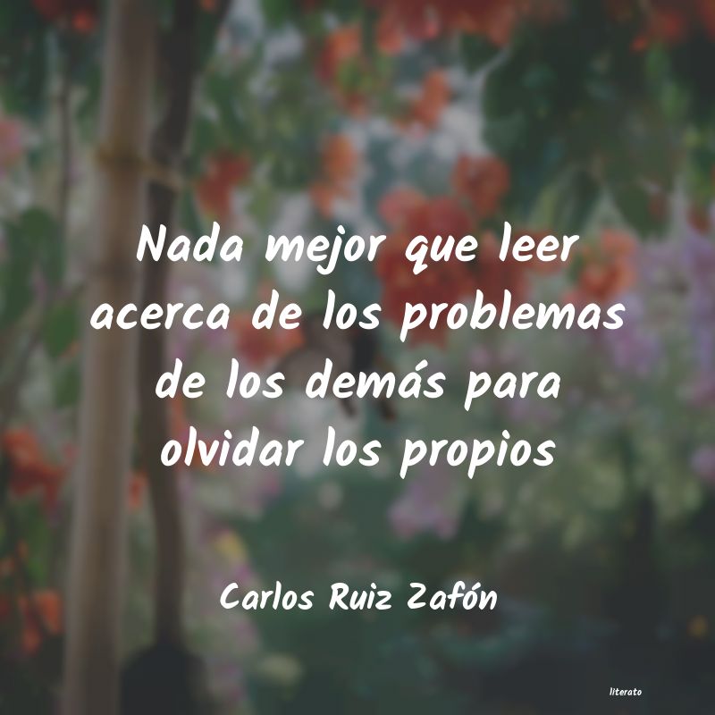 Frases de Carlos Ruiz Zafón