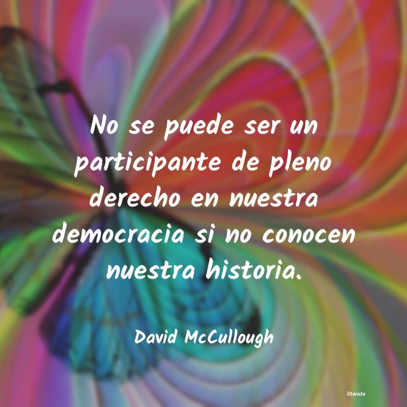 Frases de David McCullough