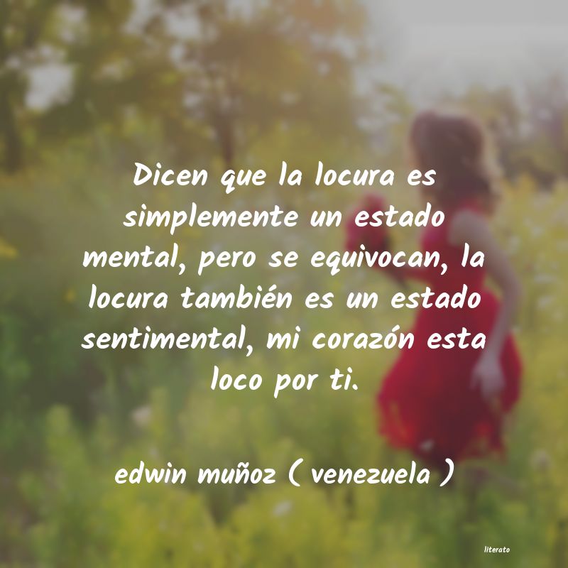 frases de edwin muñoz ( venezuela )