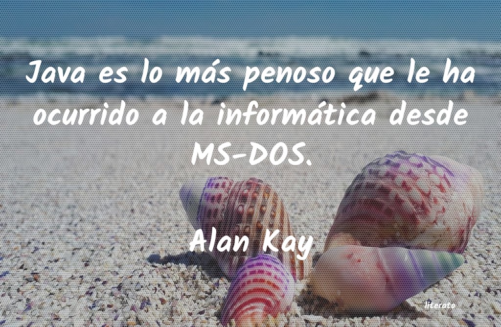 Frases de Alan Kay