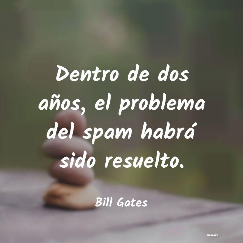 frases de Bill Gates