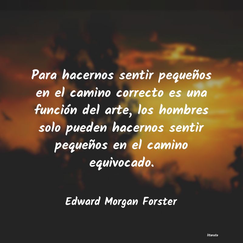 frases de Edward Morgan Forster
