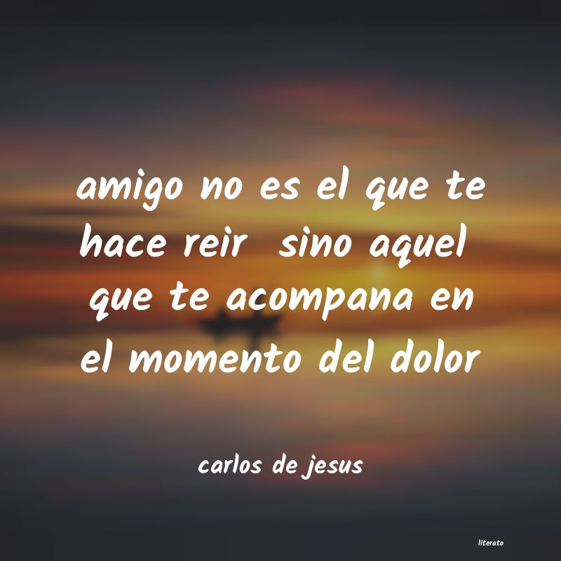 frases de carlos de jesus