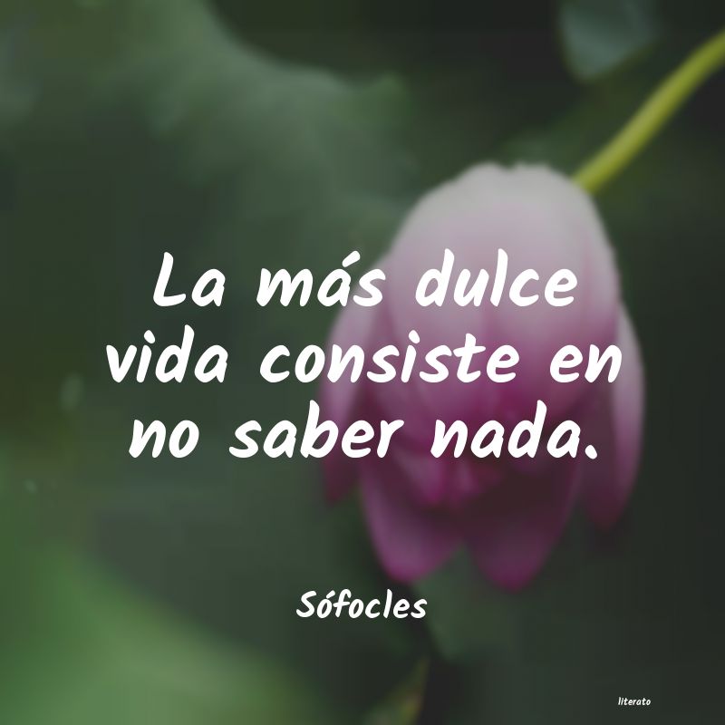 frases de Sófocles