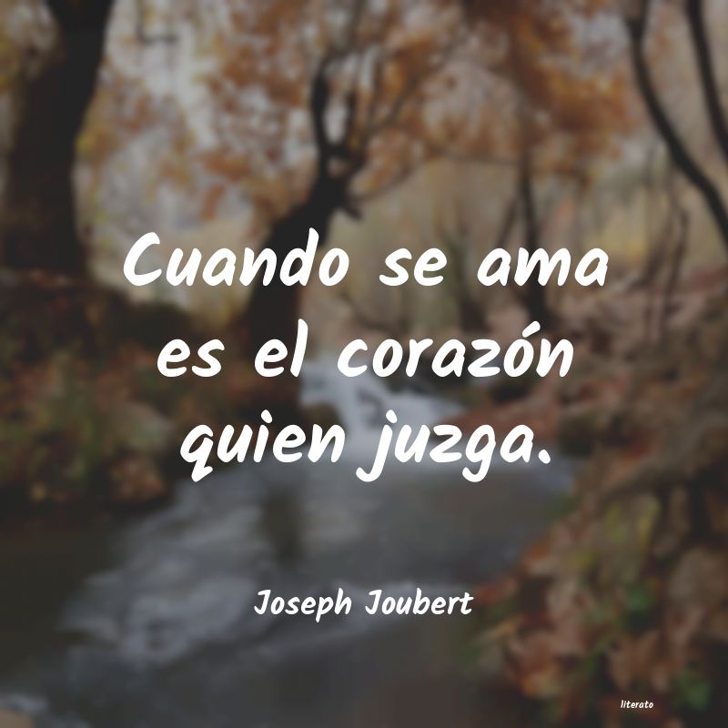 Frases de Joseph Joubert