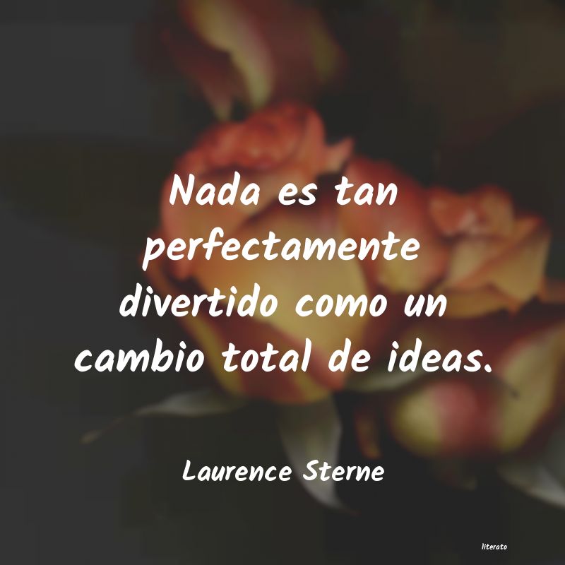 frases de Laurence Sterne