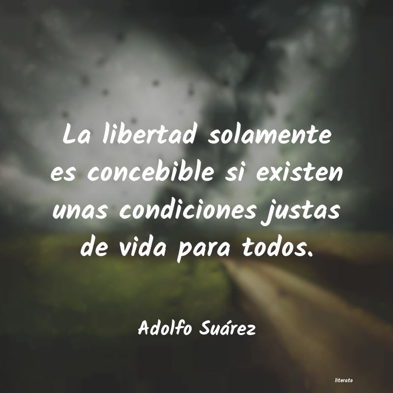 frases de Adolfo Suárez