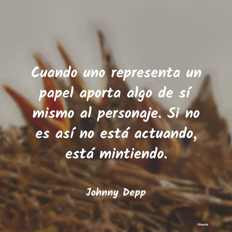 Frases de Johnny Depp