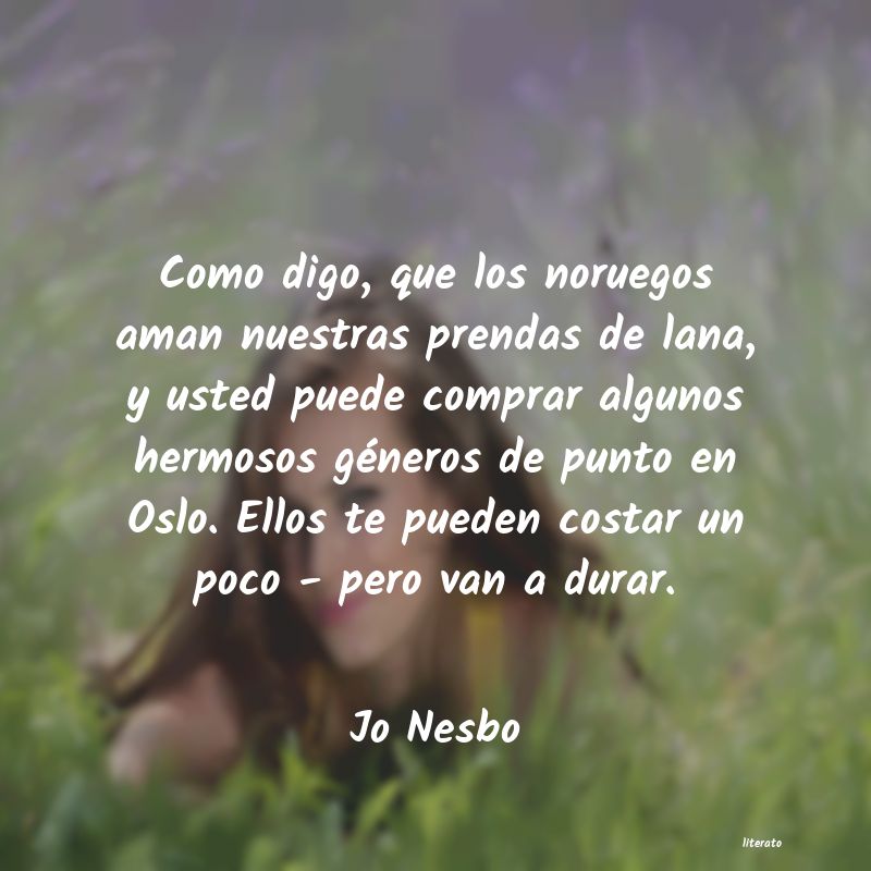 Frases de Jo Nesbo