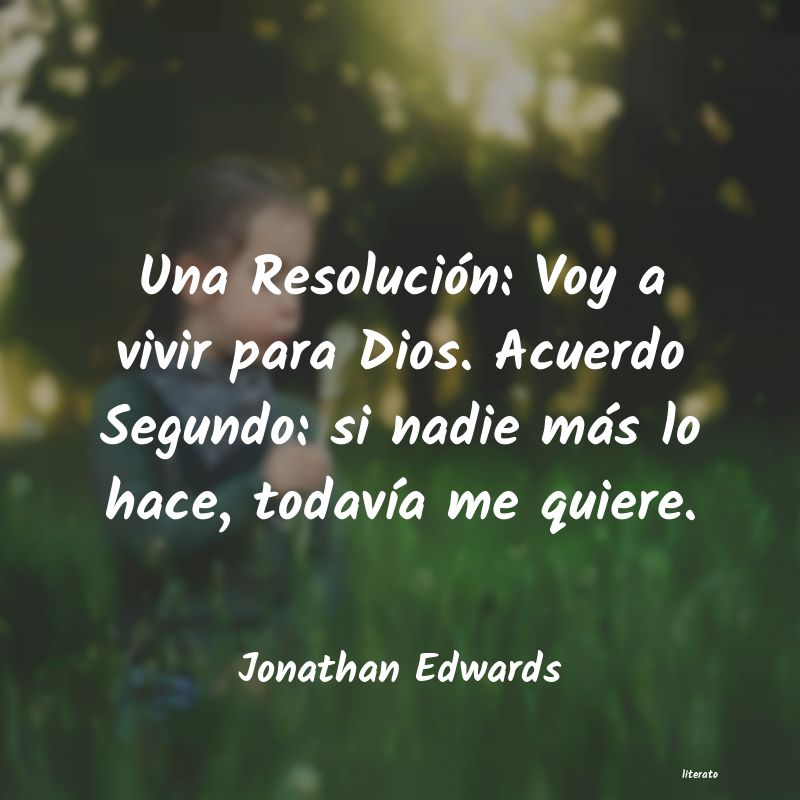 Frases de Jonathan Edwards