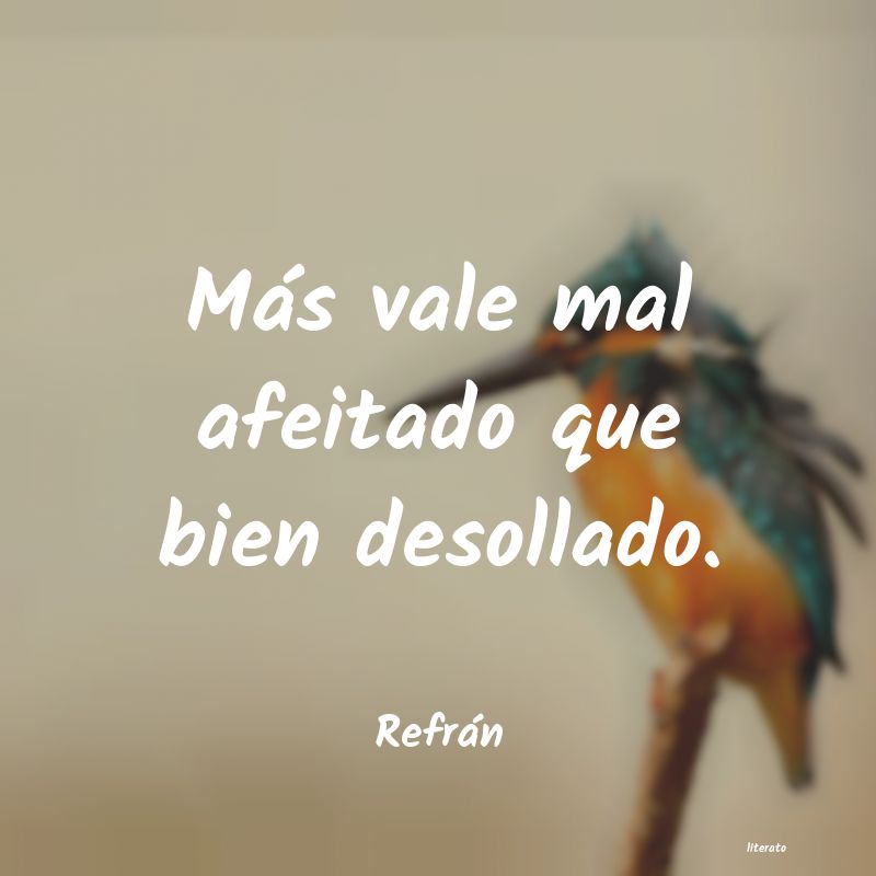 frases de Refrán