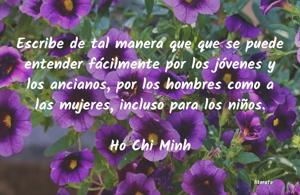 Frases de Ho Chi Minh