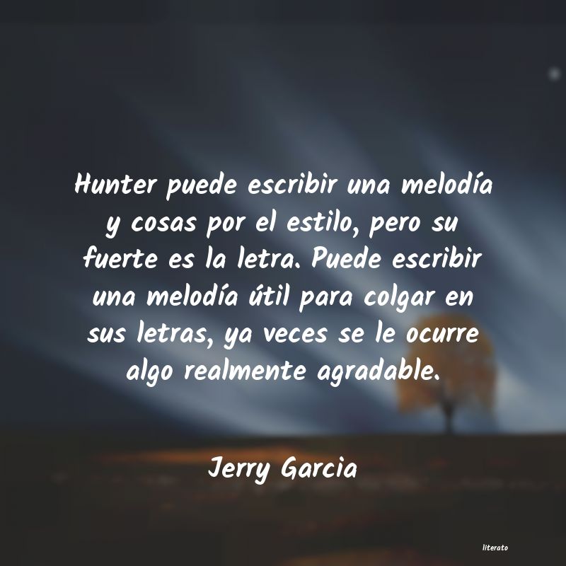 Frases de Jerry Garcia