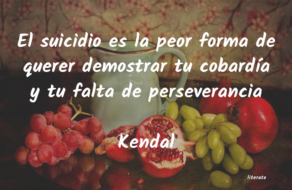 Frases de Kendal