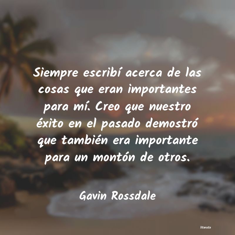 Frases de Gavin Rossdale