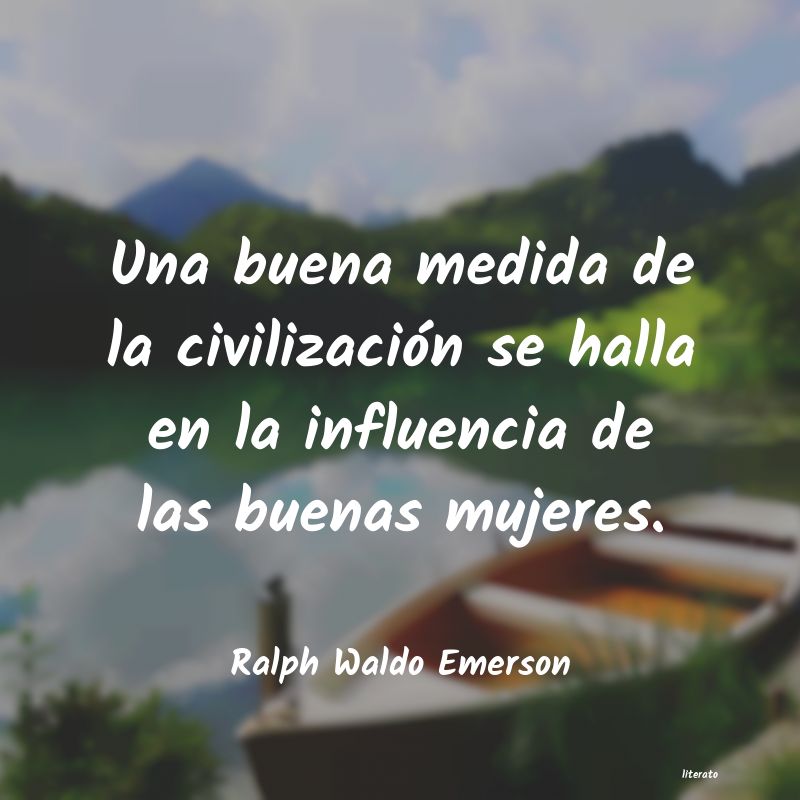 Frases de Ralph Waldo Emerson