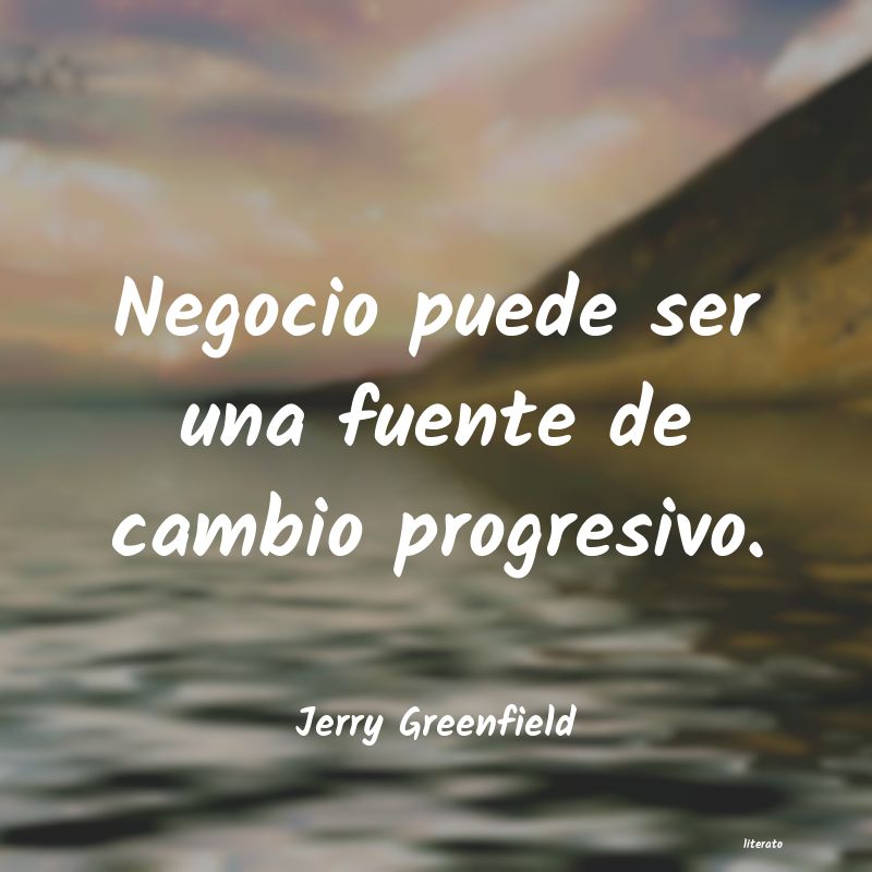 Frases de Jerry Greenfield