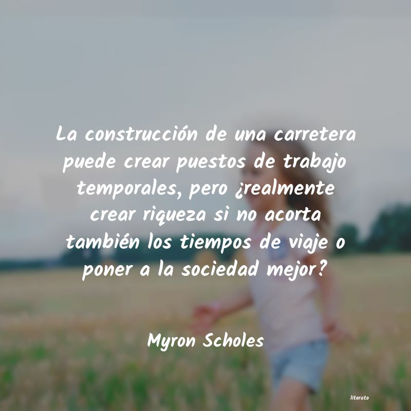 Frases de Myron Scholes