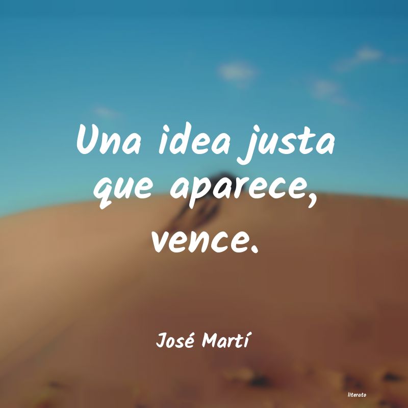 frases de José MartÃ