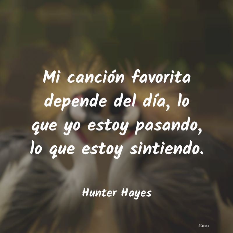 frases de Hunter Hayes
