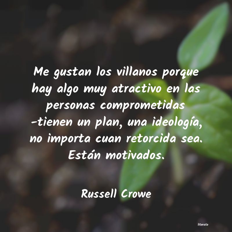 frases de Russell Crowe