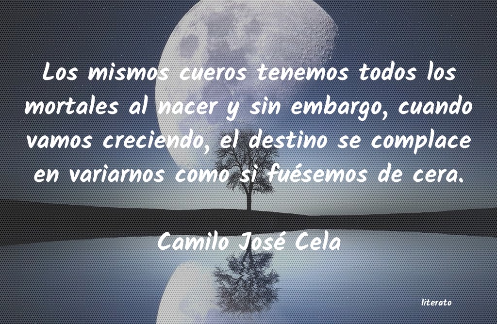 frases de Camilo José Cela