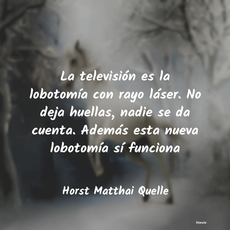 Frases de Horst Matthai Quelle