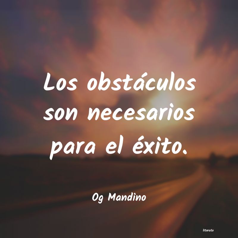 frases para vencer obstaculos