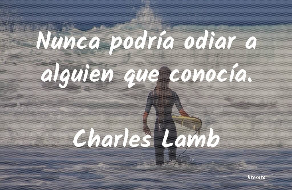 Frases de Charles Lamb