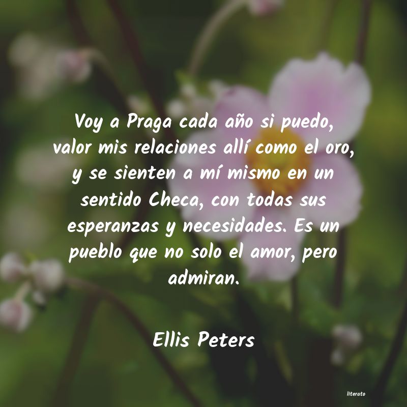 frases de Ellis Peters
