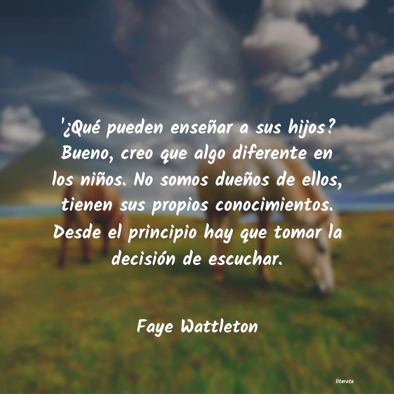 frases de Faye Wattleton