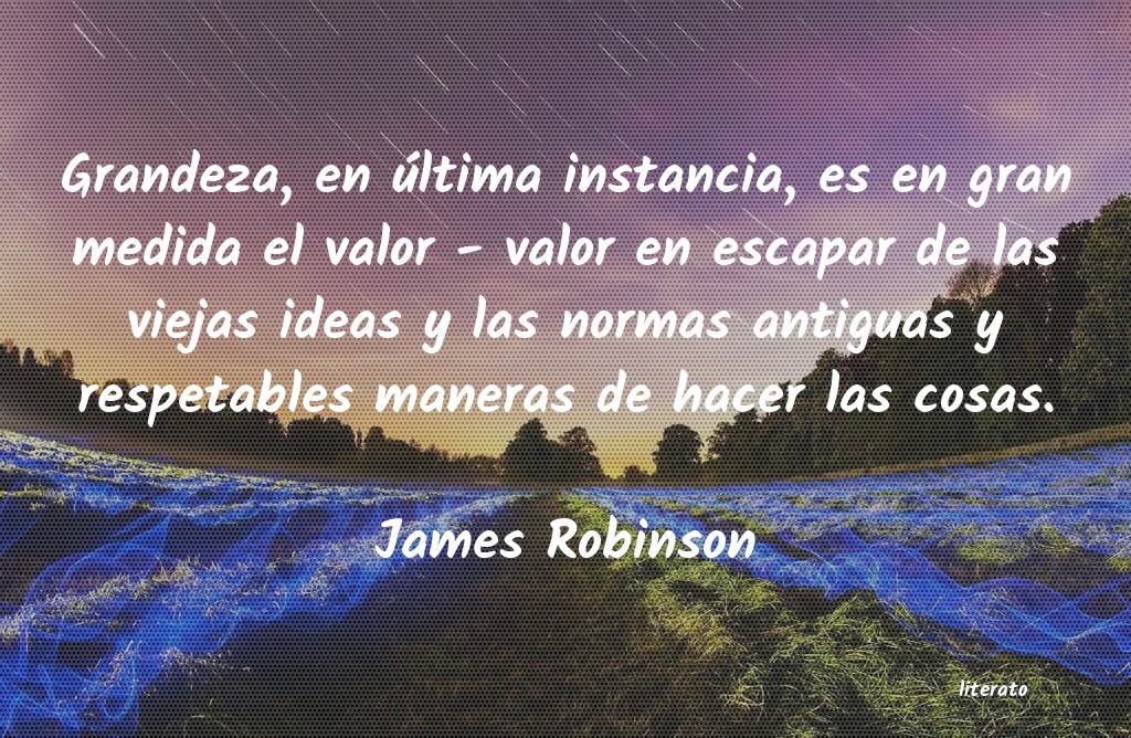 Frases de James Robinson