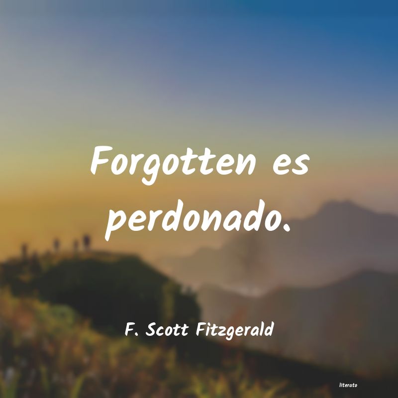 Frases de F. Scott Fitzgerald