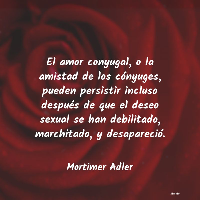 frases de Mortimer Adler