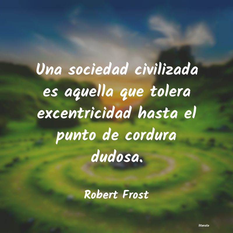 frases de Robert Frost