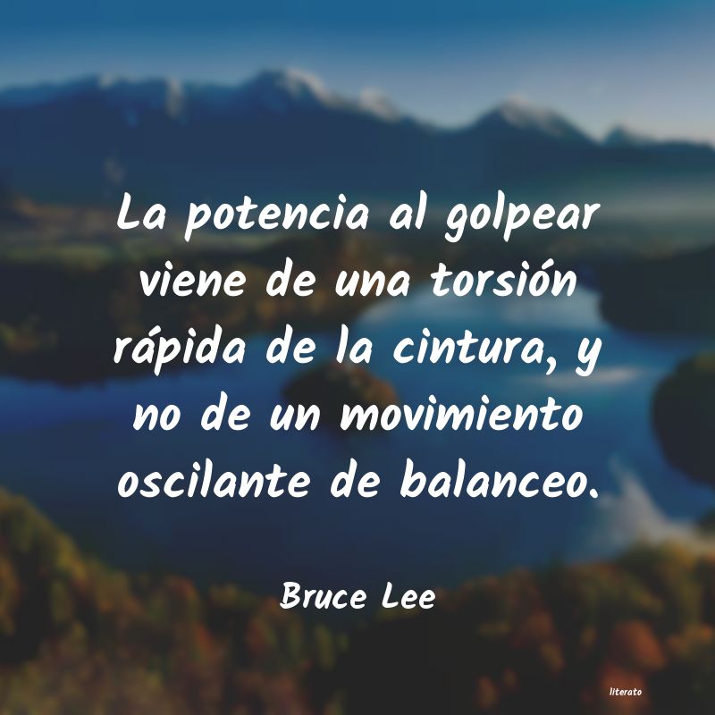 frases de Bruce Lee
