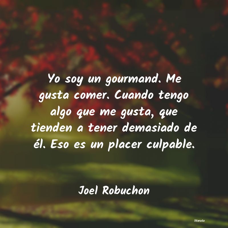 Frases de Joel Robuchon