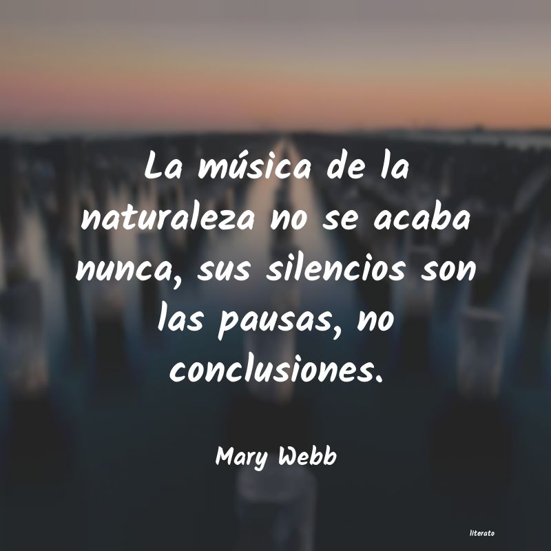 Frases de Mary Webb