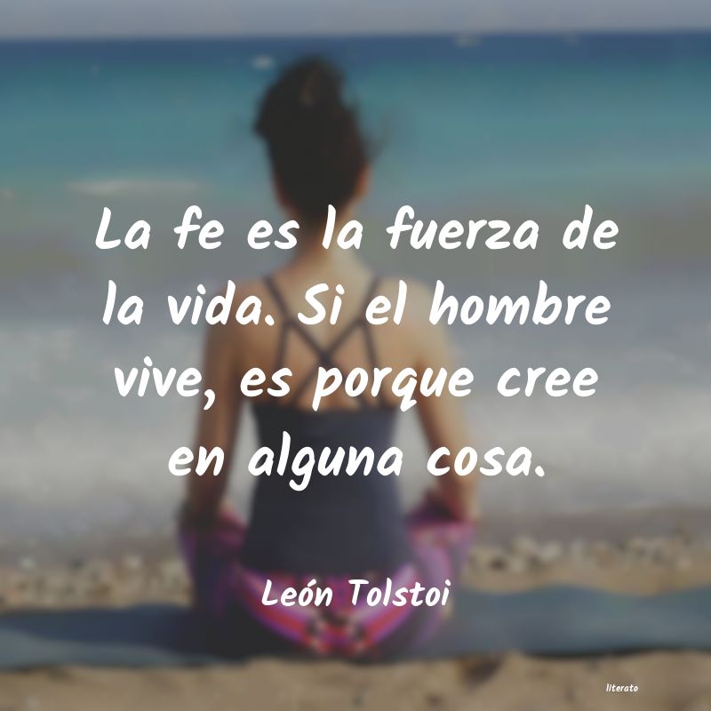 Frases de León Tolstoi